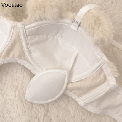 Autumn Winter Kawaii Lolita Bra and Panty