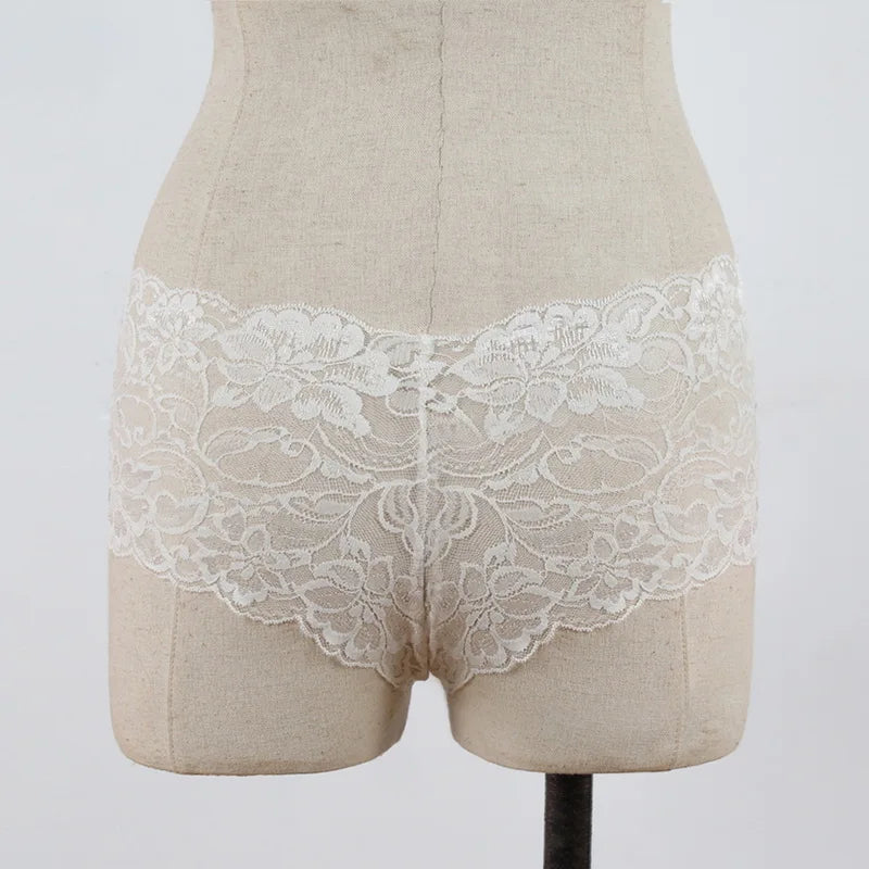 Boxer Briefs Lace Floral Breathable Underwear